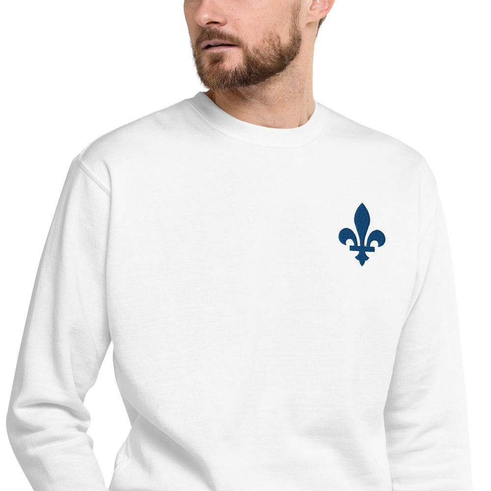 Fleur de Lys brodé (embroidered)