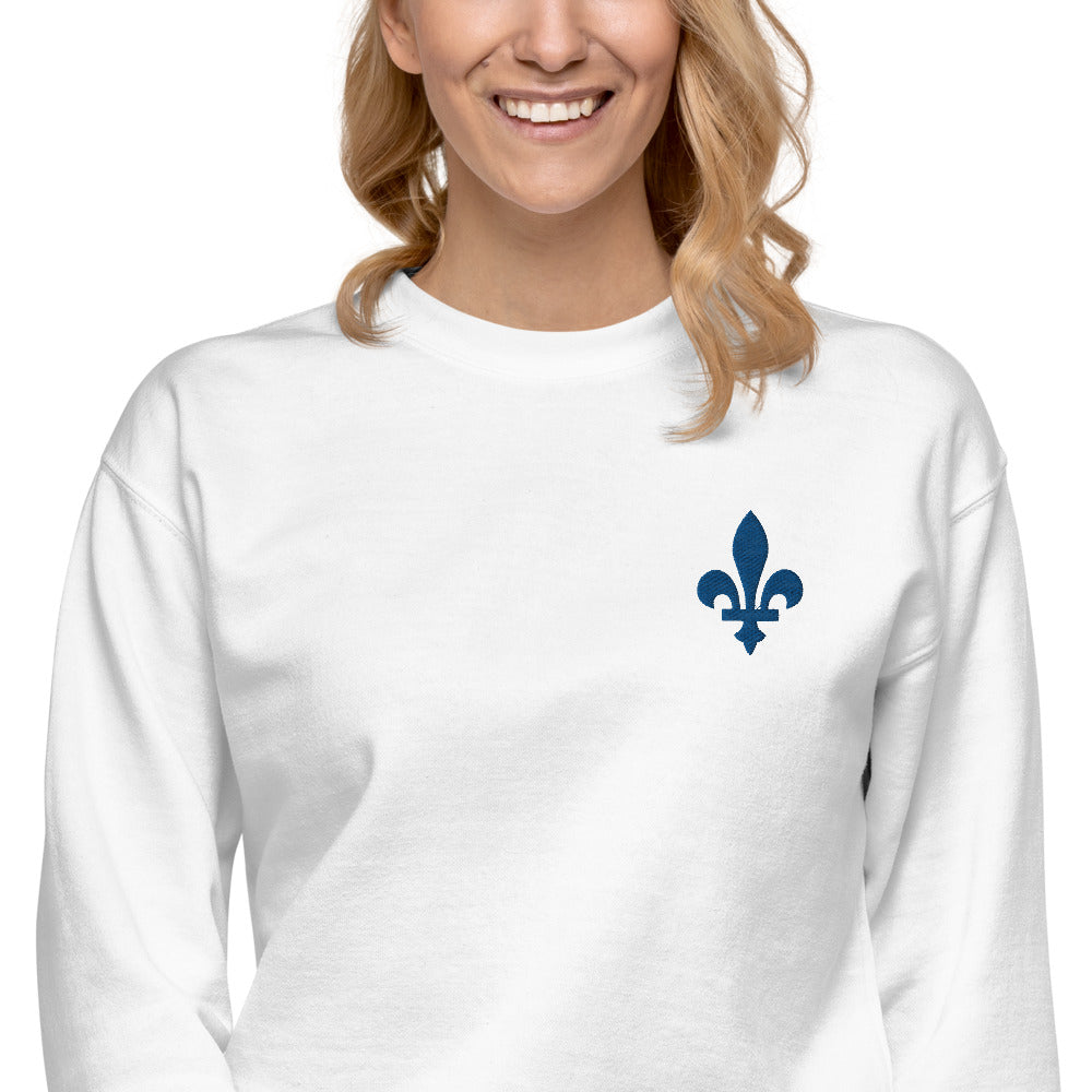 Fleur de Lys brodé (embroidered)